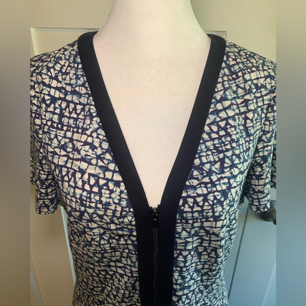 Tory Burch Blue Dress Style# 11152404 Size Medium - Picture 5 of 12